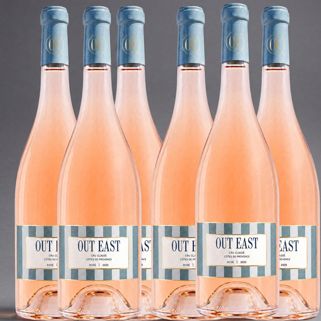 Out East - Cru Classe Cotes De Provence Rose 2025 - 6 Pack