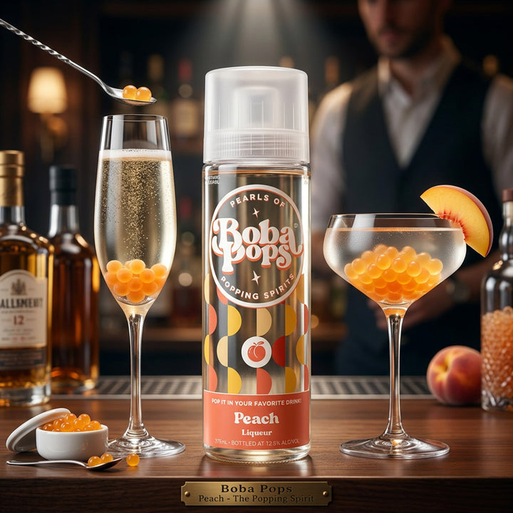 Boba Pops Peach Liqueur 