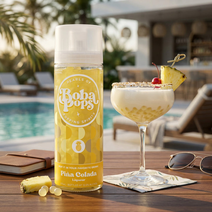 Boba Pops Pina Colada Liqueur 