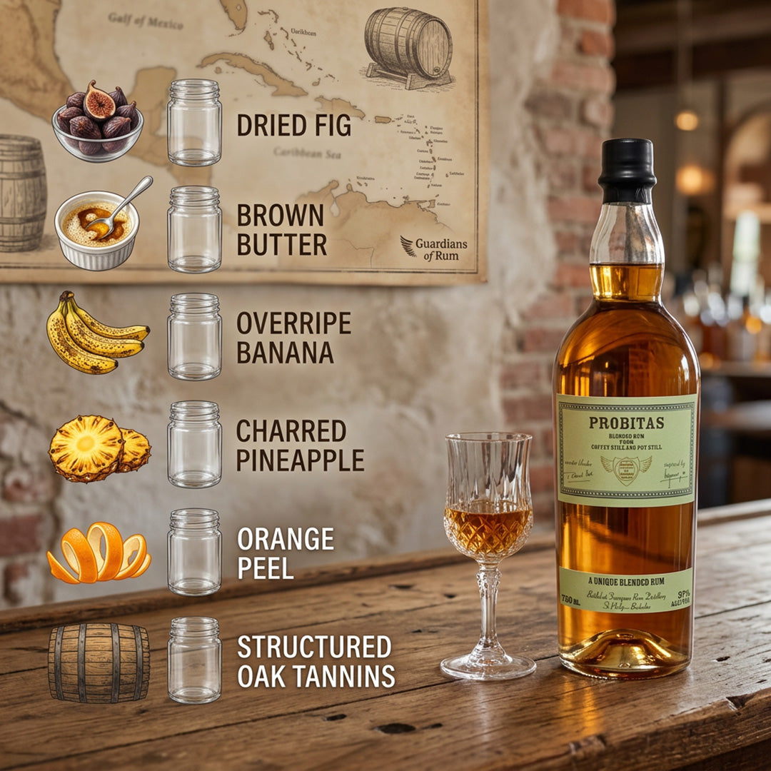Probitas Green Label Dark Rum 