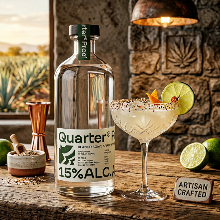 Quarter Proof - Blanco Agave Spirit 15% abv 700ml