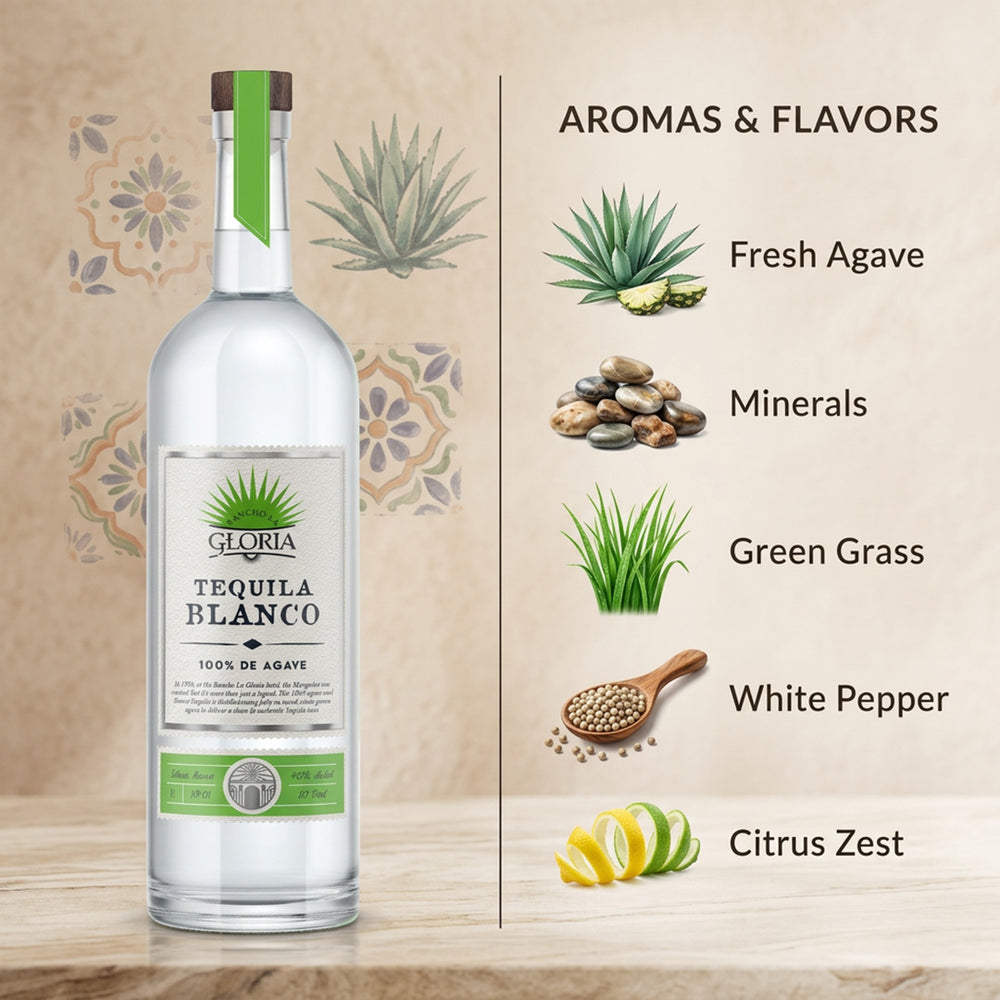 Rancho La Gloria Blanco Tequila 
