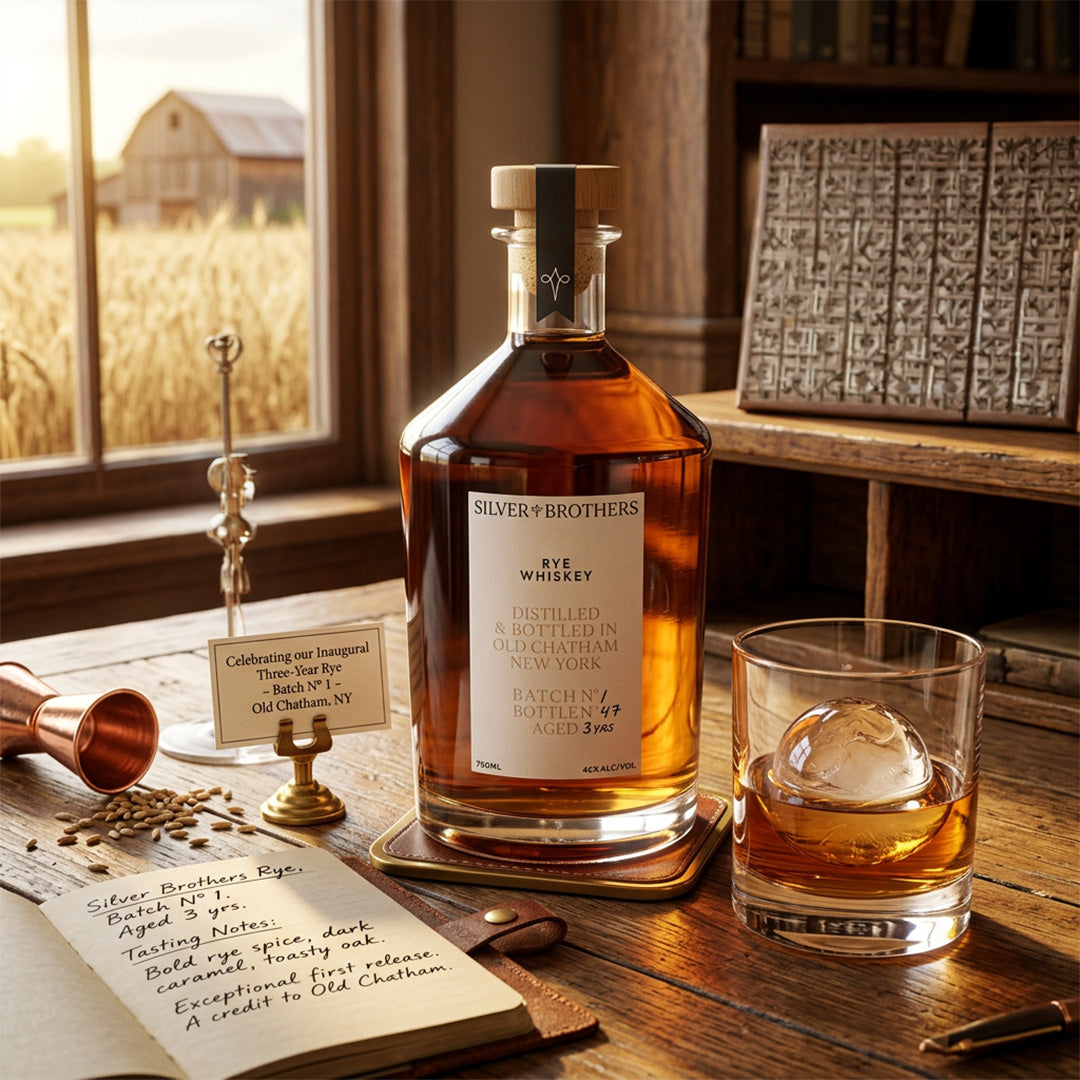 Silver Brothers Rye Whiskey 