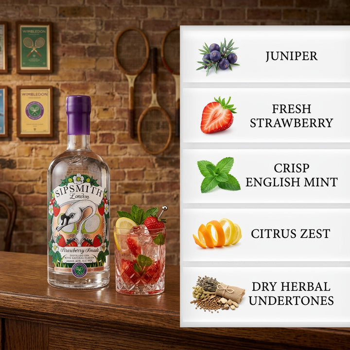 Sipsmith Strawberry Smash Gin 
