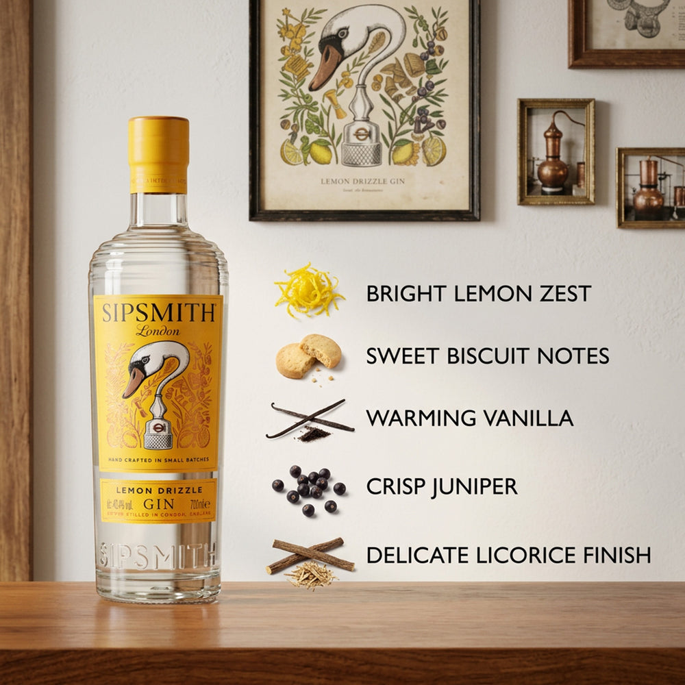 Sipsmith Lemon Drizzle Gin 