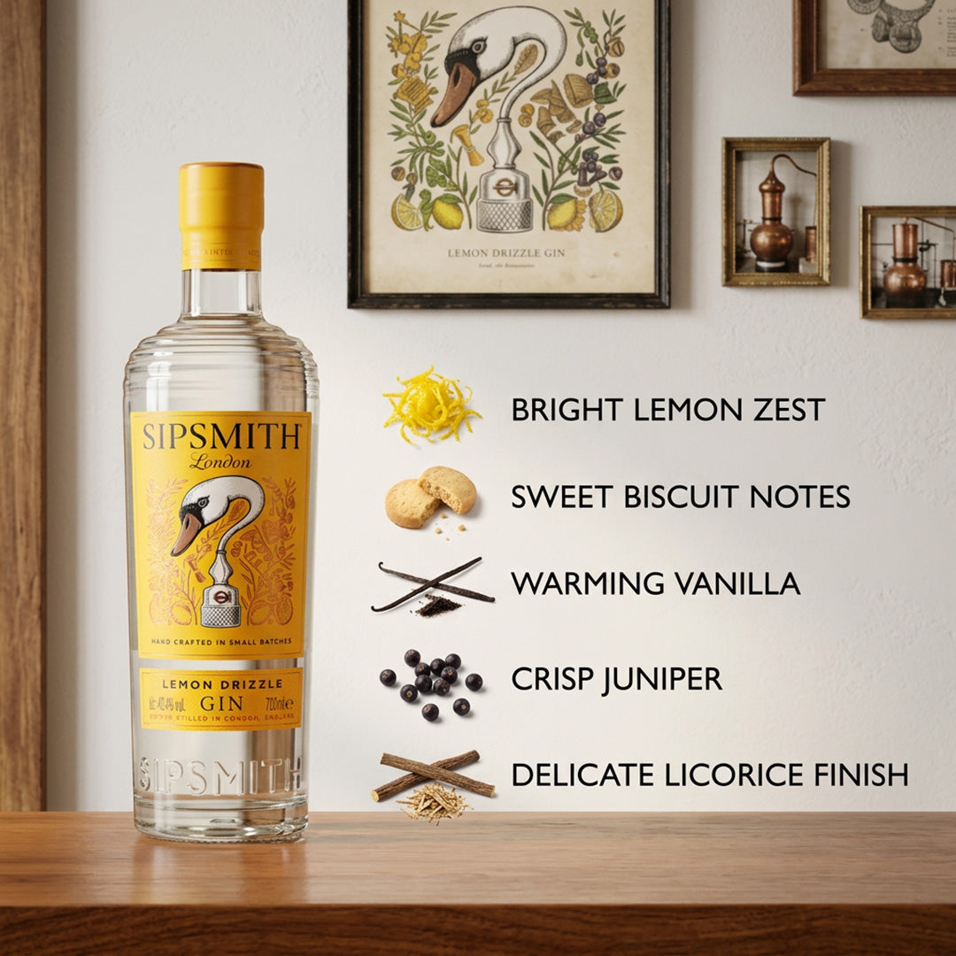 Sipsmith Lemon Drizzle Gin 