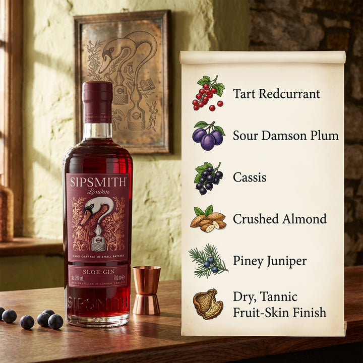 Sipsmith Sloe Gin Aromatics