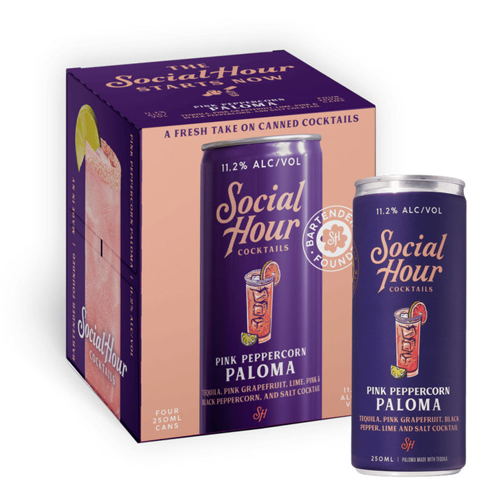 Social Hour - Black Pepper Paloma Cocktail