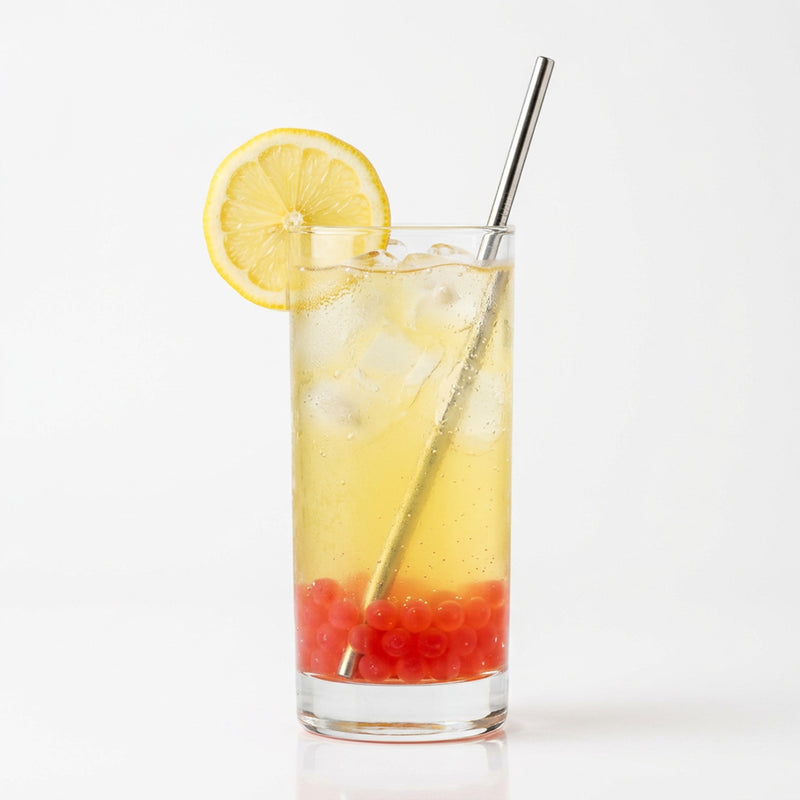 Boba Strawberry Lemonade