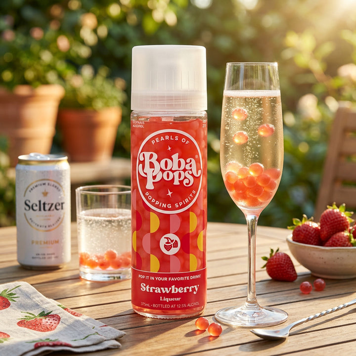 Boba Pops Strawberry Liqueur
