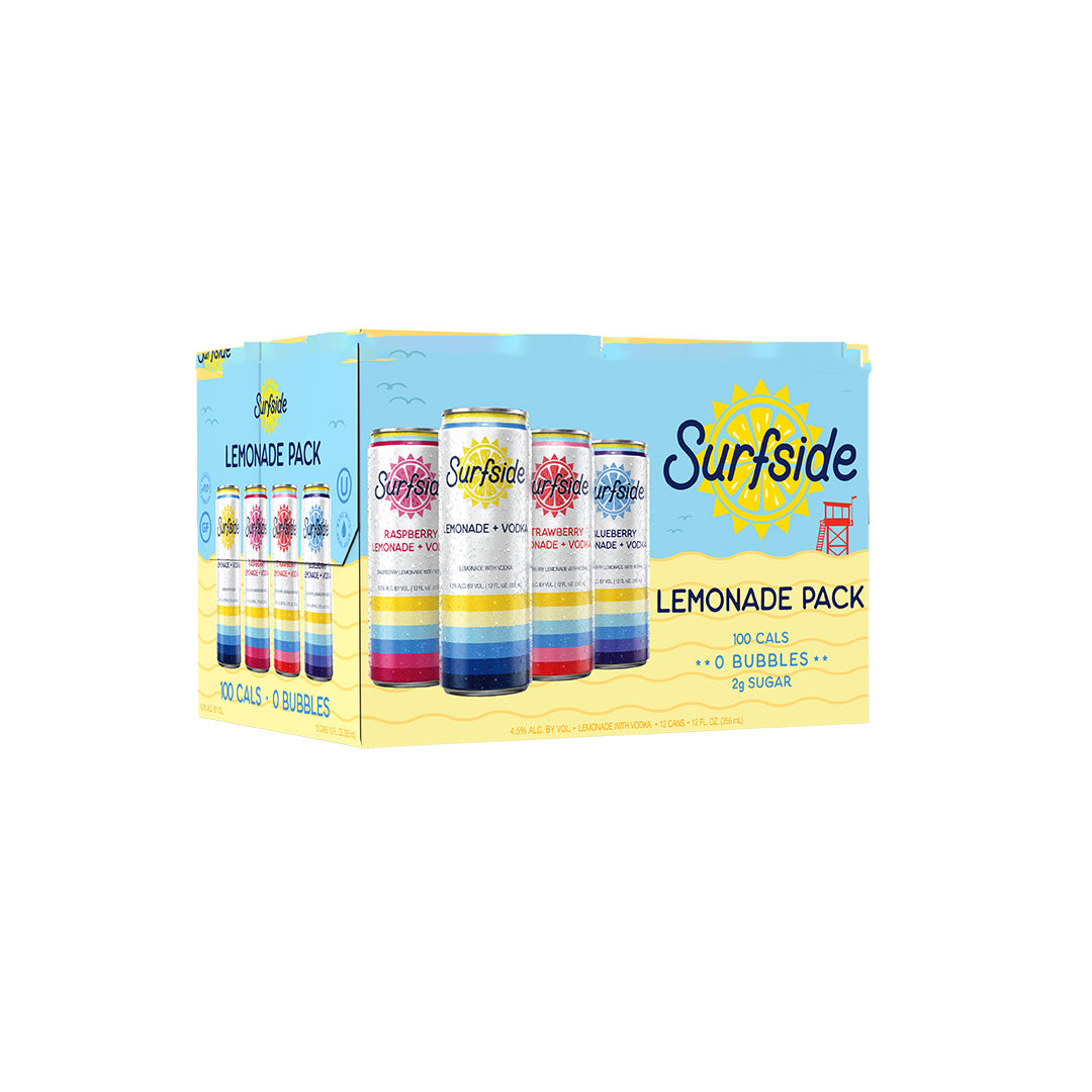 Surfside Lemonade & Vodka Variety Pack 