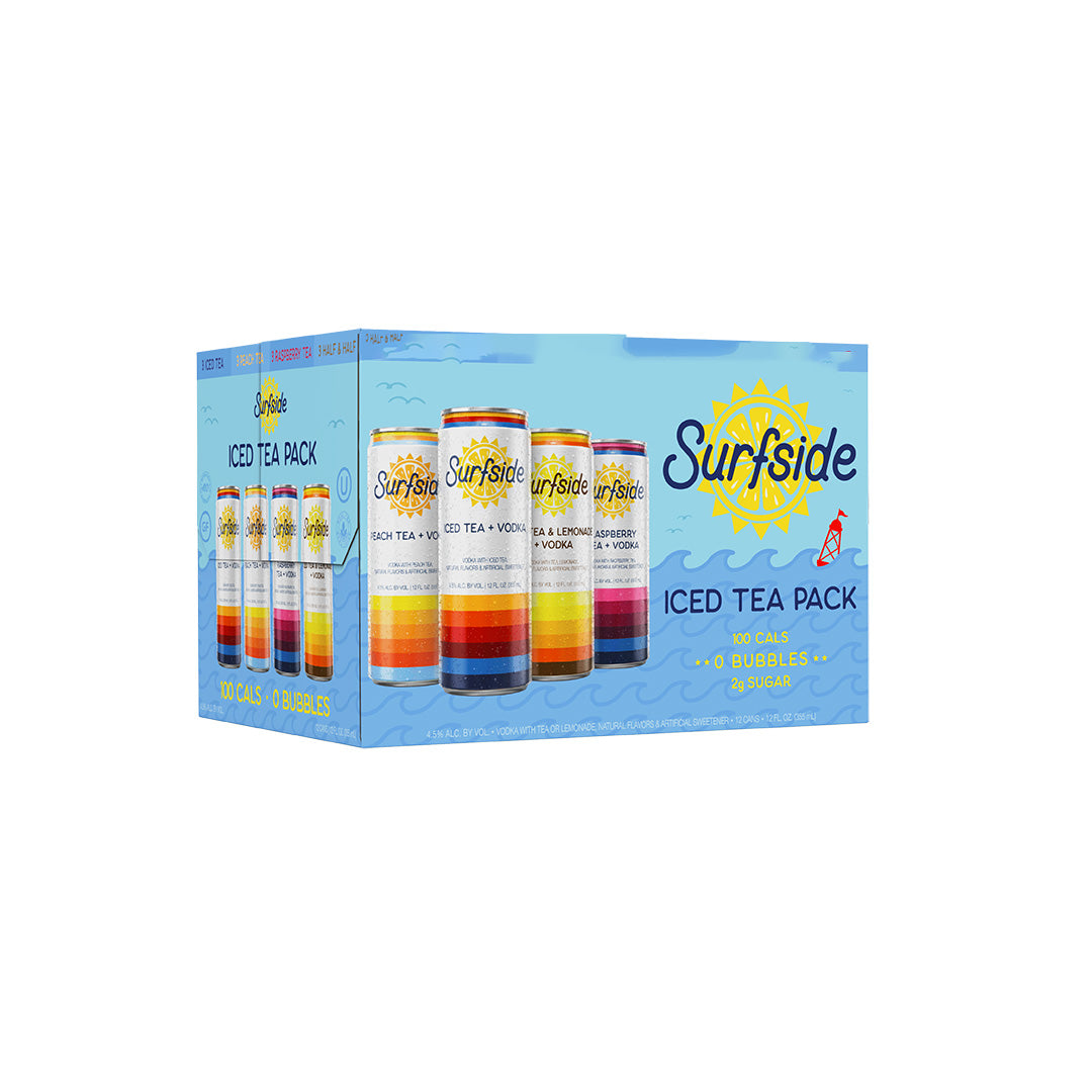 Surfside Iced Tea & Vodka Variety Pack 