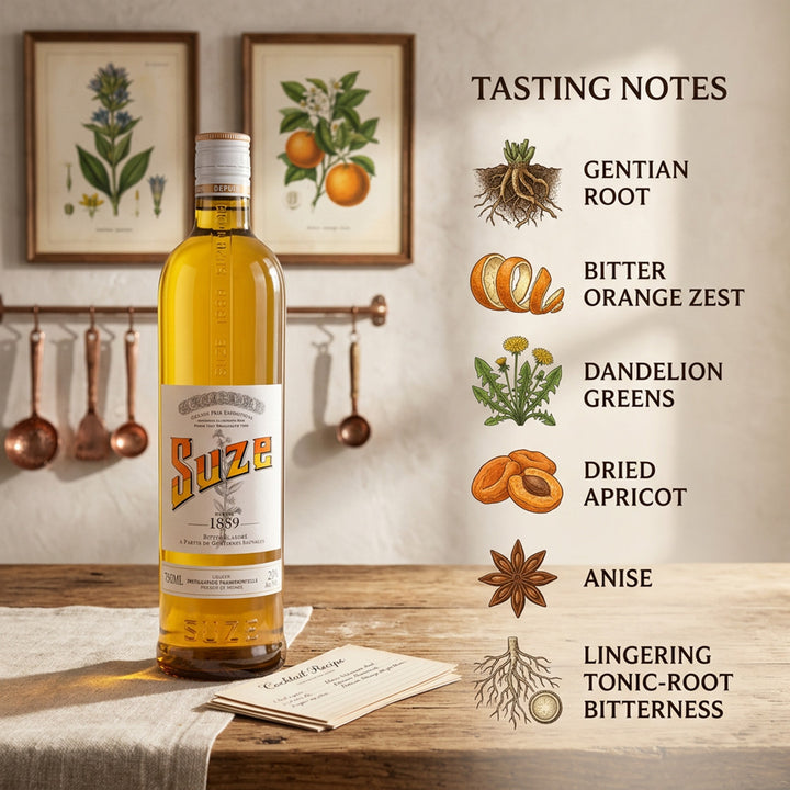 Suze French Gentian Liqueur 