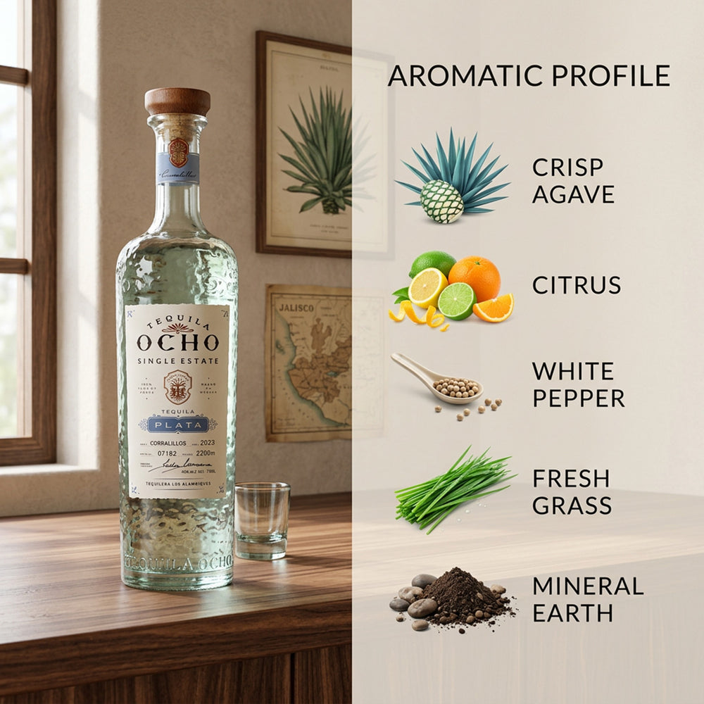 Tequila Ocho Plata 