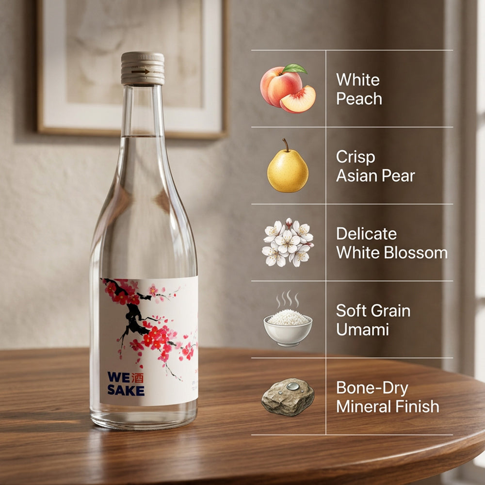 WESAKE Sakura Junmai Ginjo Bottle 