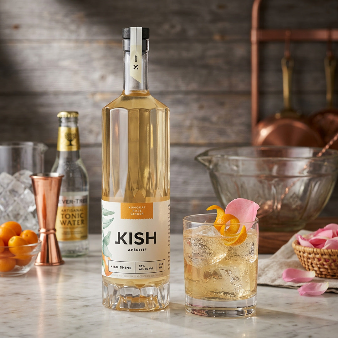 Yobo Kish Kumquat Rose Ginger Aperitif 