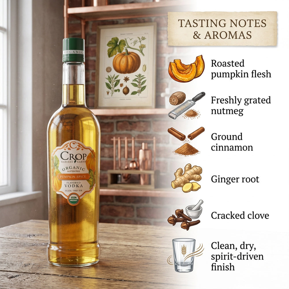 Crop Pumpkin Spice Organic Vodka 