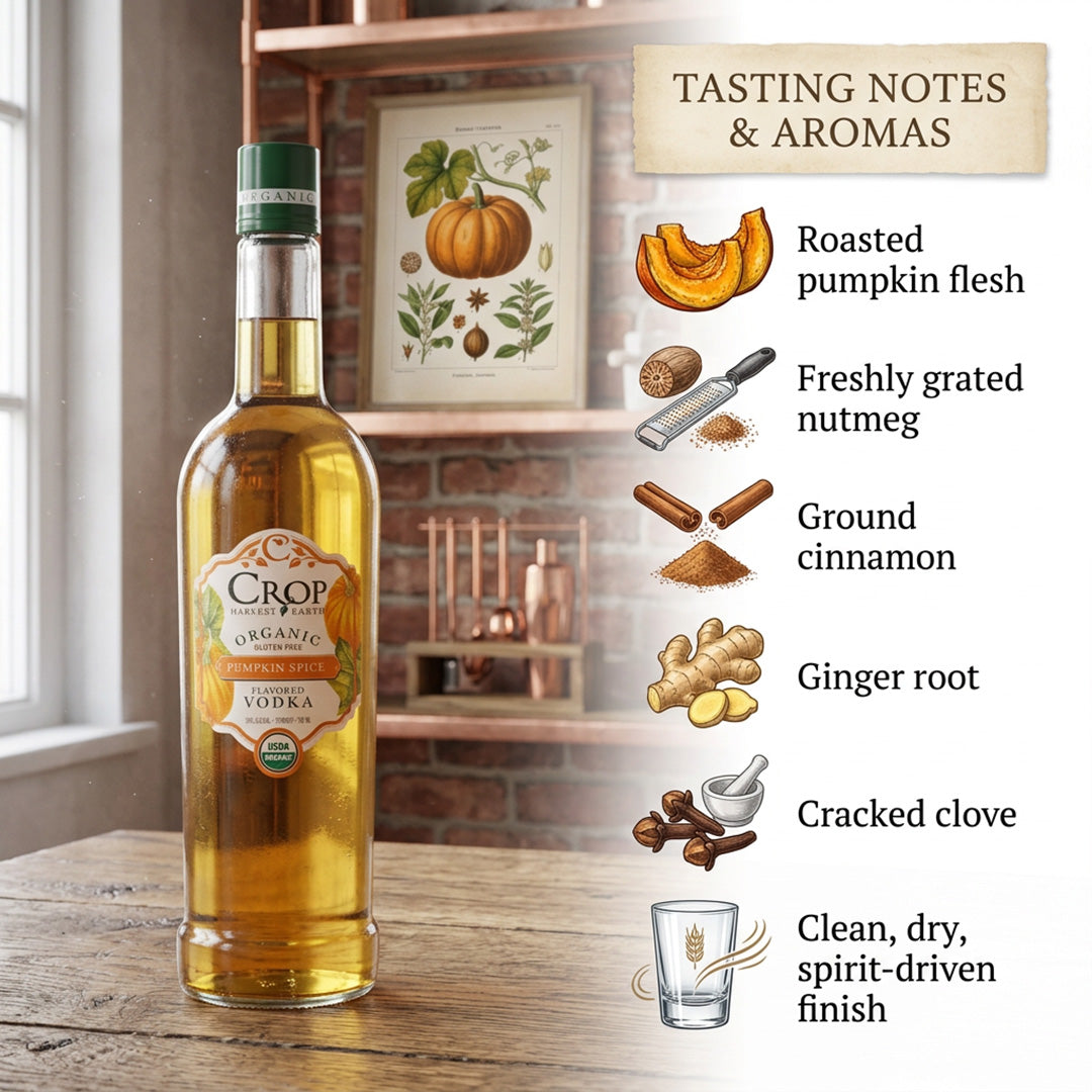 Crop Pumpkin Spice Organic Vodka 