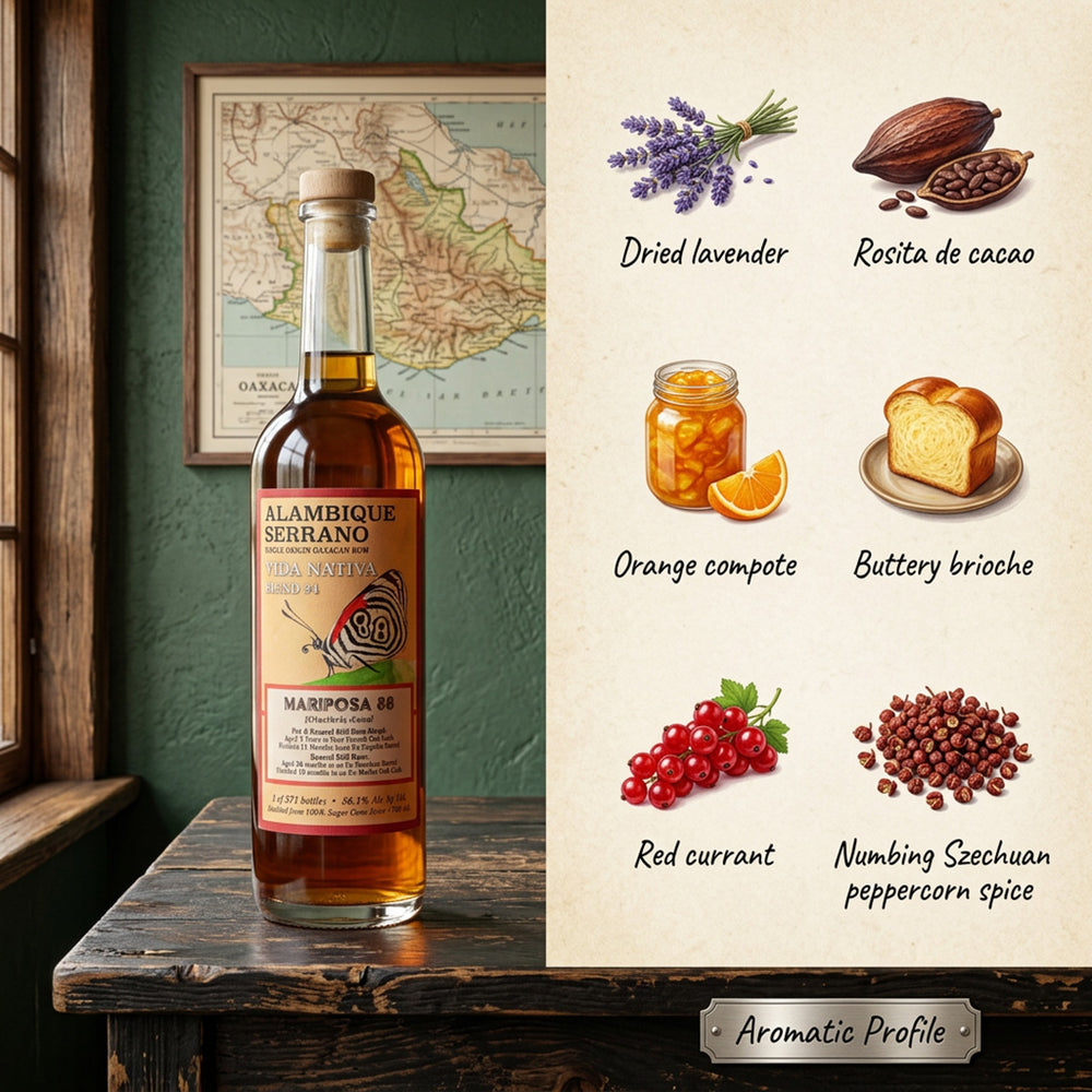 Alambique Serrano Mariposa 88 Blend #4 